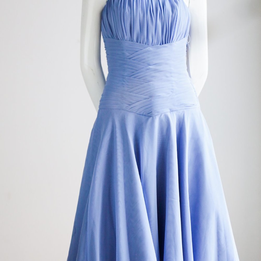 NWT Saison Blanche Pleated Boned Bodice Dress - Picture 4 of 9